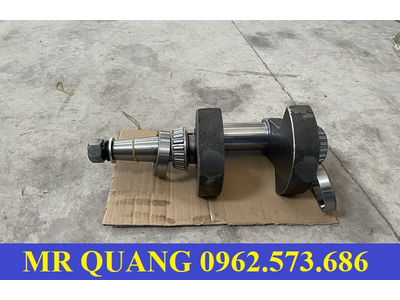 Trục cơ (trục khuỷu) máy nén khí trên mooc chở xi măng rời