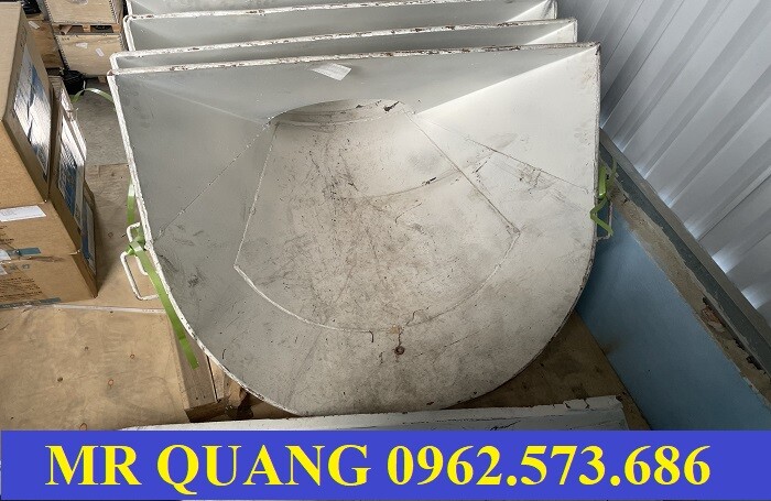 phễu nạp xe trộn bê tông