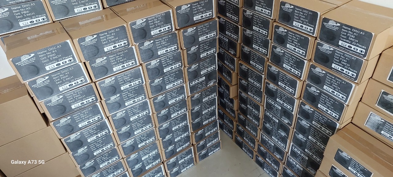 Hộp 50 Nhám mài kính trầy xước A2 3inch