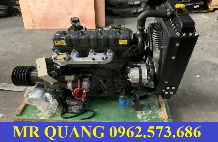 động cơ lai trên rơ-mooc chở xi măng rời