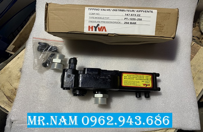 van chia dầu thủy lực