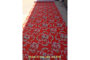 THẢM NỈ DÀY - THẢM NỈ HOA VĂN