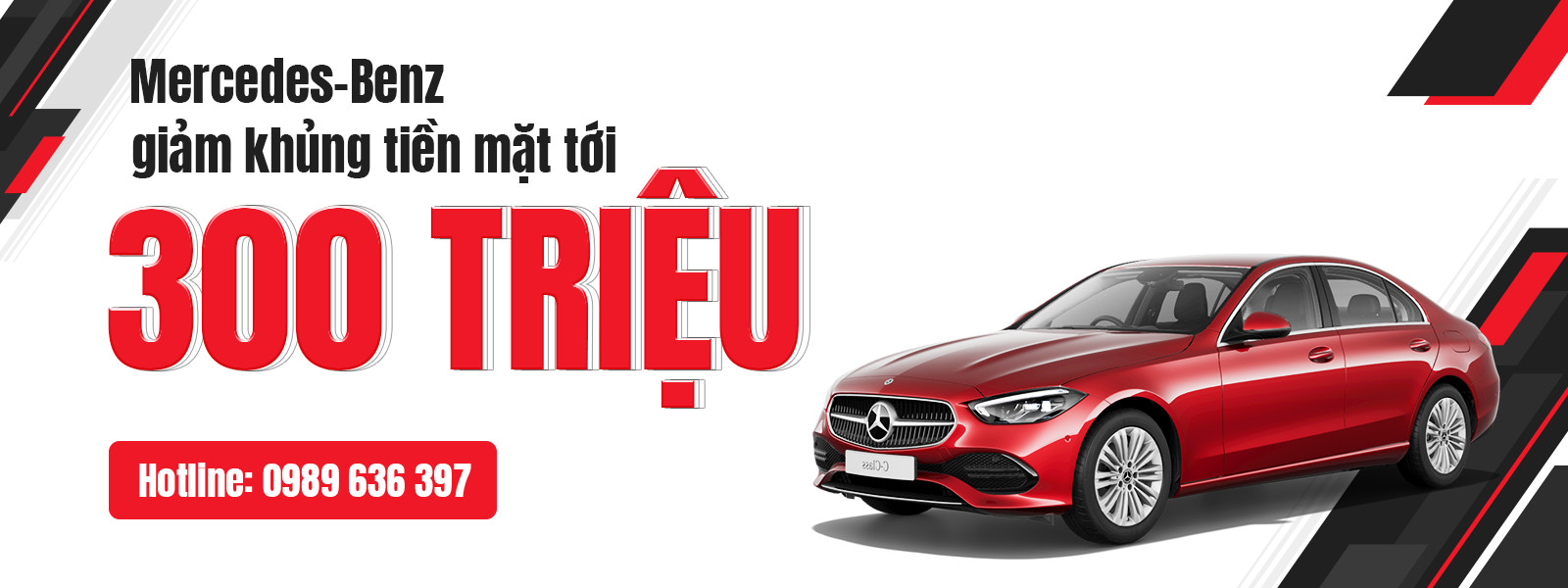 MERCEDES-BENZ GIẢM TIỀN MẶT HƠN 300 TRIỆU TRONG THÁNG 10/2023