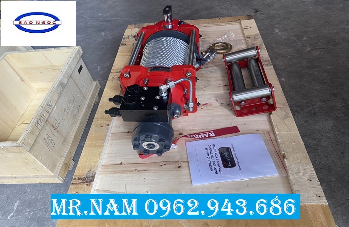 phía trước của tời 6,8 tấn