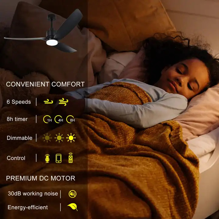 Quạt trần 3 cánh nhựa ABS