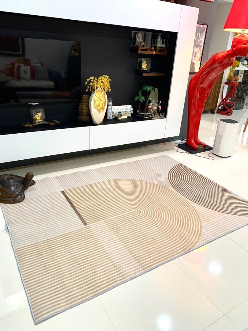 Thảm phòng khách DELUXE A07 - Hiện đại