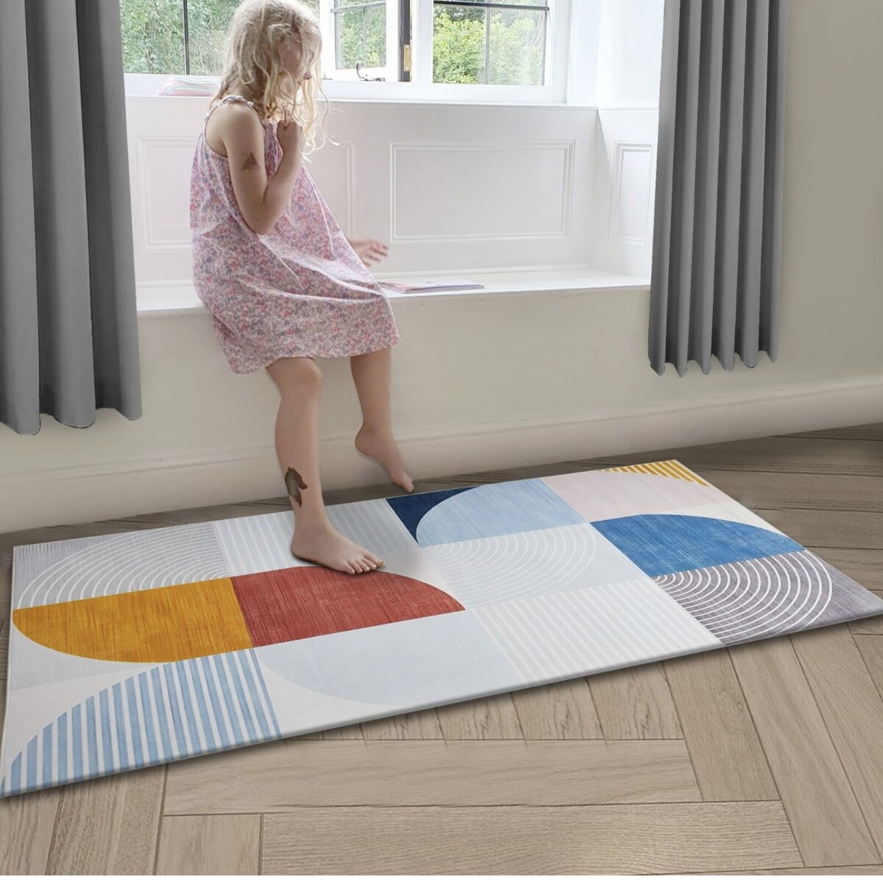 Thảm phòng khách DELUXE A02 - Hiện đại