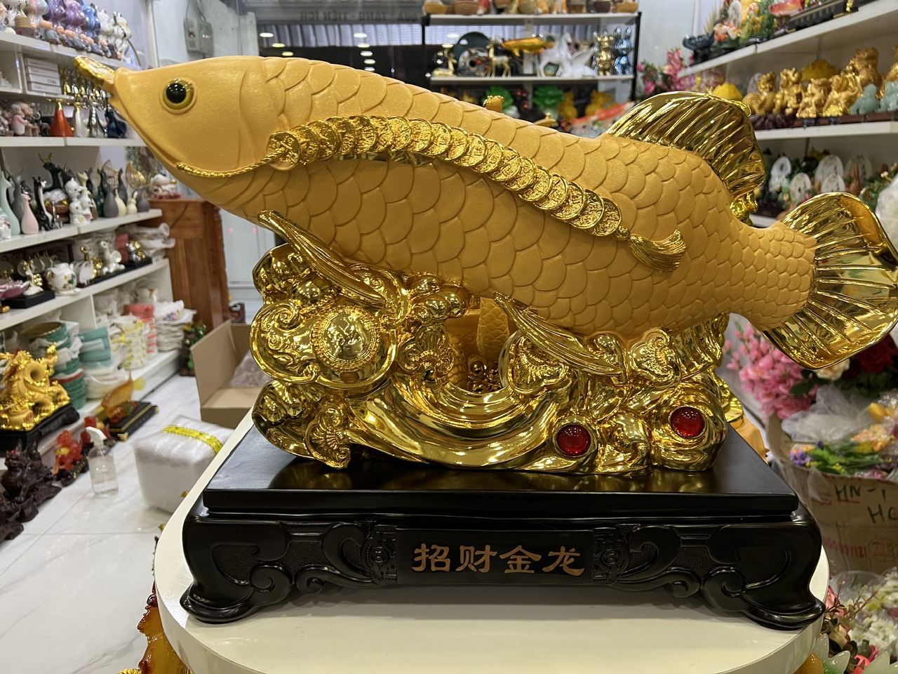 Tượng cá rồng size đại