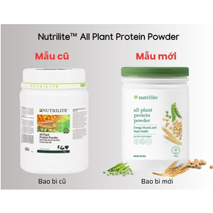 TPBS Nutrilite™ All Plant Protein Powder Protein thực vật vị Vani (450g/ hộp)