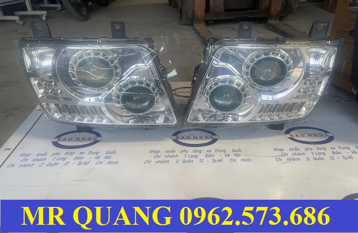 đen pha led thaco auman 9 tấn