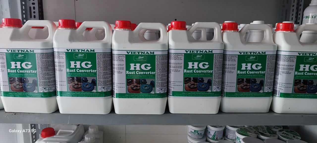 Dung dịch biến đổi Rỉ Sắt HG RUST CONVERTER 2000ML