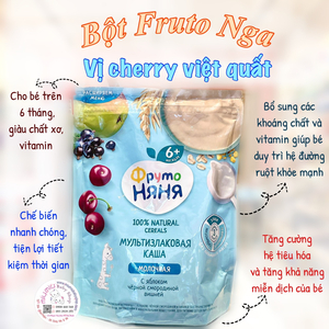 Bột ăn dặm Nga cherry