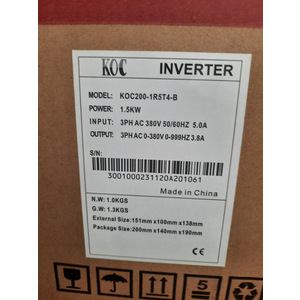 Biến tần KCLY KOC200 1R5T4