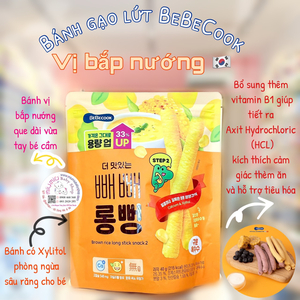 Bebecook Bánh gạo Bắp