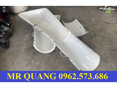 Máng xả xe trộn bê tông tại Sài Gòn