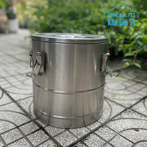 Thùng inox cách nhiệt chuyên vận chuyển sữa nóng lạnh, thùng vận chuyển sữa dung tích 12L