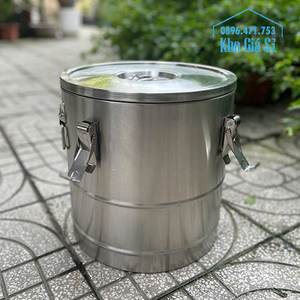 Thùng inox cách nhiệt chuyên vận chuyển sữa nóng lạnh, thùng vận chuyển sữa dung tích 12L