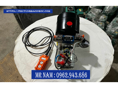 BỘ NGUỒN THỦY LỰC 2 CHIỀU 1 XILANH, SỬ DỤNG ĐIỆN 12V VÀ 24V