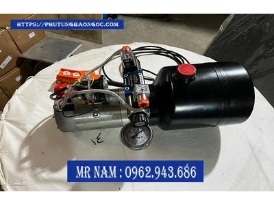 BỘ NGUỒN THỦY LỰC 2 CHIỀU 1 XILANH, SỬ DỤNG ĐIỆN 12V VÀ 24V