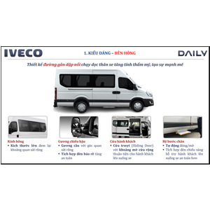 XE KHÁCH IVECO 16 CHỖ (IVECO DAILY)