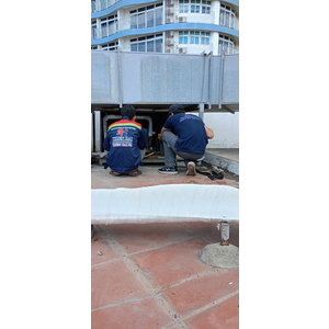 Lắp đặt - thay mới cụm máy nén lạnh tại Manwah Vincom Đà Nẵng