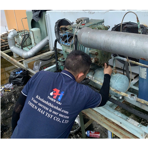 THÁO RỜI CÁC BỘ PHẬN BÊN TRONG CỦA MÁY NÉN BITZER ĐỂ SỬA CHỮA THAY THẾ