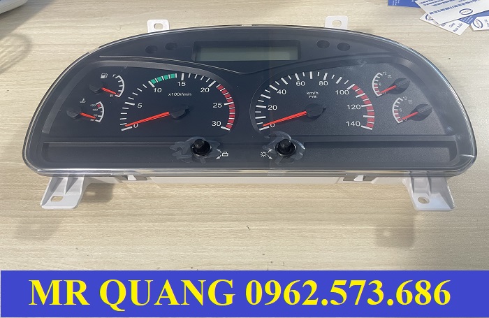 đồng hồ táp lô shacman 