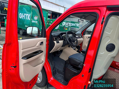 Xe VAN TF480V2S SƠN MÀU ĐỎ THÙNG DÀI 2m9 ĐỜI MỚI NHẤT