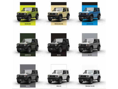 Suzuki Jimny (1 tông màu)
