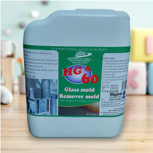 Chất Tẩy Mốc Kính, Vôi hoá kính HG 60 Glass Mold Remover Mold 5000ML