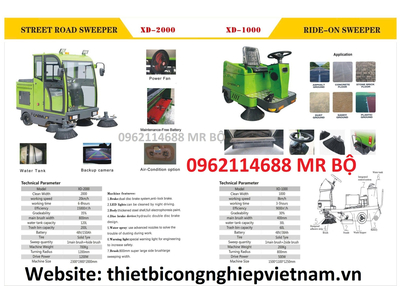 XE ĐIỆN QUÉT RÁC