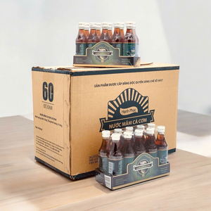 [ THÙNG 50ML-10LỐC] Nước mắm Hạnh Phúc 60 độ đạm chai 50ml