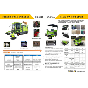 XE ĐIỆN QUÉT RÁC XD2000