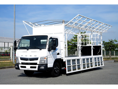 Xe Tải Mitsubishi Fuso Canter TF8.5L - Tải 4.6 Tấn - Thùng Bạt Dài 6.2m