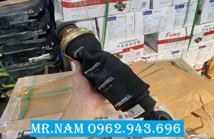 bóng hơi cabin trước howo