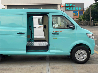XE VAN TF480V2S SƠN MÀU XANH THÙNG DÀI 2m9
