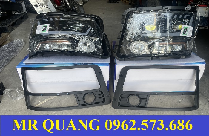 đèn pha led shacman m3000