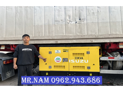 MÁY PHÁT ĐIỆN CÔNG NGHIỆP 3 PHA TREO CÔNG ISUZU NHẬT BẢN SẴN TẠI HÀ NỘI VÀ SÀI GÒN.