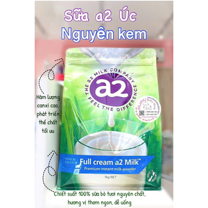 Sữa A2 Full Cream - túi Zip 1kg - 🇦🇺