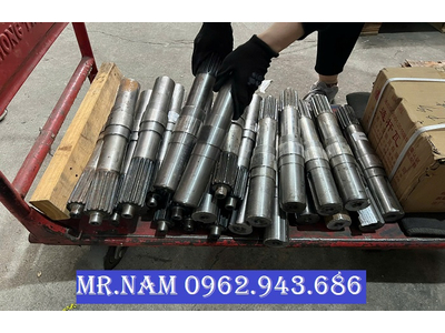 TRỤC ACO 10 THEN, 16 THEN TRÊN ĐỘNG CƠ ZH4102 VÀ ZH4100 MOOC XI MĂNG RỜI RẺ NHẤT THỊ TRƯỜNG.