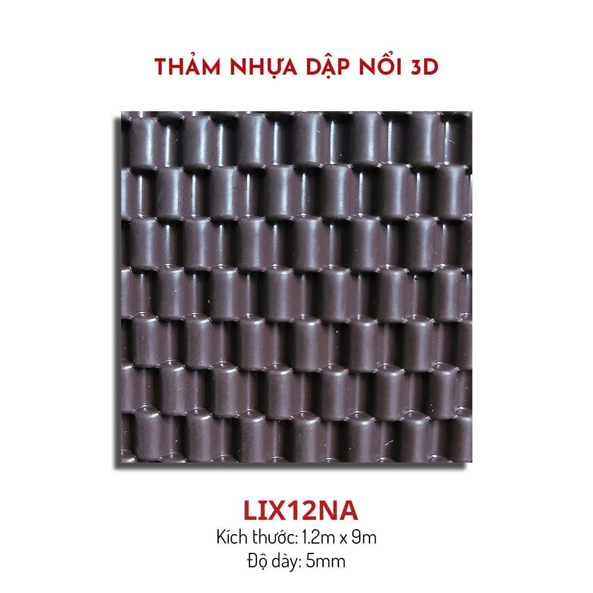 Thảm nhựa 3D dập nổi HM-006
