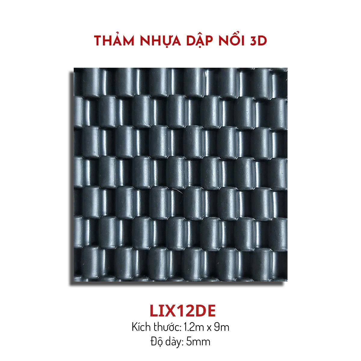 Thảm nhựa 3D dập nổi HM-006