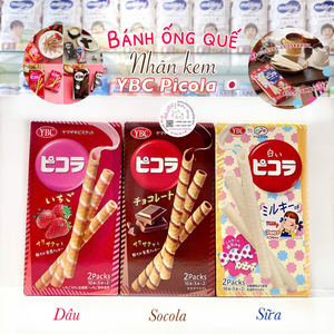 Bánh Ống Quế Nhân Kem YBC Vị Sữa