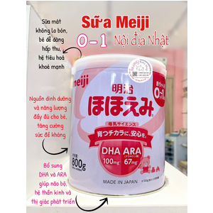 Sữa Meiji 0-1 tuổi ( nội địa Nhật ) 800gr 🇯🇵