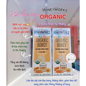 Keo ong organic Zin Mỹ