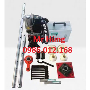 Máy hàn doa lỗ di động, máy phóng lỗ bạc gầu máy xúc máy ủi