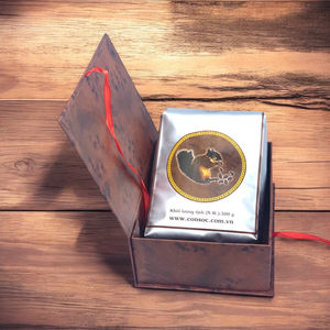 Cà phê con sóc bột 100% Arabica ( 500gr) - màu Nâu
