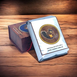 Cà phê con sóc bột 100% Arabica ( 500gr) - màu Nâu