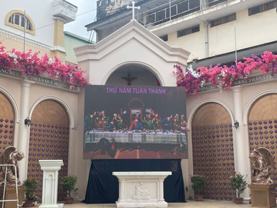 CHO THUÊ LED TẠI NHÀ THỜ TÂN ĐỊNH