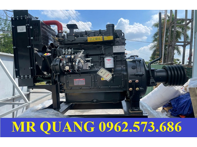 Máy lai lắp trên mooc chở xi măng rời